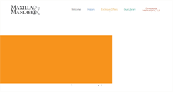 Desktop Screenshot of maxillaandmandible.com